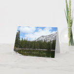 Snowy Tenaya Lake Yosemite National Park Photo Card