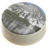 Snowy Tenaya Lake Yosemite National Park Photo Chocolate Covered Oreo (Angled)