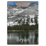 Snowy Tenaya Lake Yosemite National Park Photo Clipboard