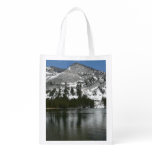 Snowy Tenaya Lake Yosemite National Park Photo Grocery Bag