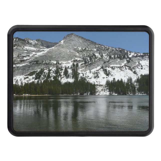 Snowy Tenaya Lake Yosemite National Park Photo Hitch Cover (Front)