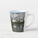 Snowy Tenaya Lake Yosemite National Park Photo Latte Mug