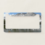 Snowy Tenaya Lake Yosemite National Park Photo License Plate Frame