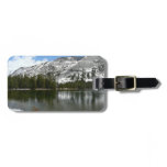 Snowy Tenaya Lake Yosemite National Park Photo Luggage Tag