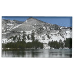 Snowy Tenaya Lake Yosemite National Park Photo Place Card Holder