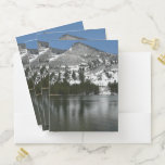 Snowy Tenaya Lake Yosemite National Park Photo Pocket Folder