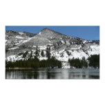 Snowy Tenaya Lake Yosemite National Park Photo Poster