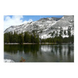 Snowy Tenaya Lake Yosemite National Park Photo Poster