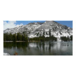 Snowy Tenaya Lake Yosemite National Park Photo Poster