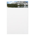 Snowy Tenaya Lake Yosemite National Park Photo Stationery