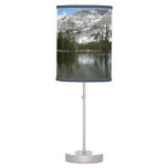 Snowy Tenaya Lake Yosemite National Park Photo Table Lamp