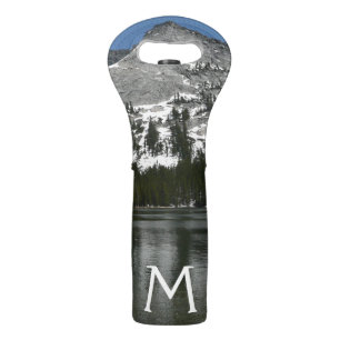 Snowy Tenaya Lake Yosemite National Park Photo Wine Bag