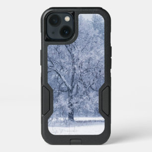 Snowy Tree Winter Frozen Scene iPhone 13 Case