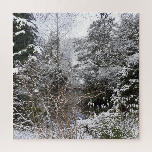 Snowy Trees Jigsaw Puzzle