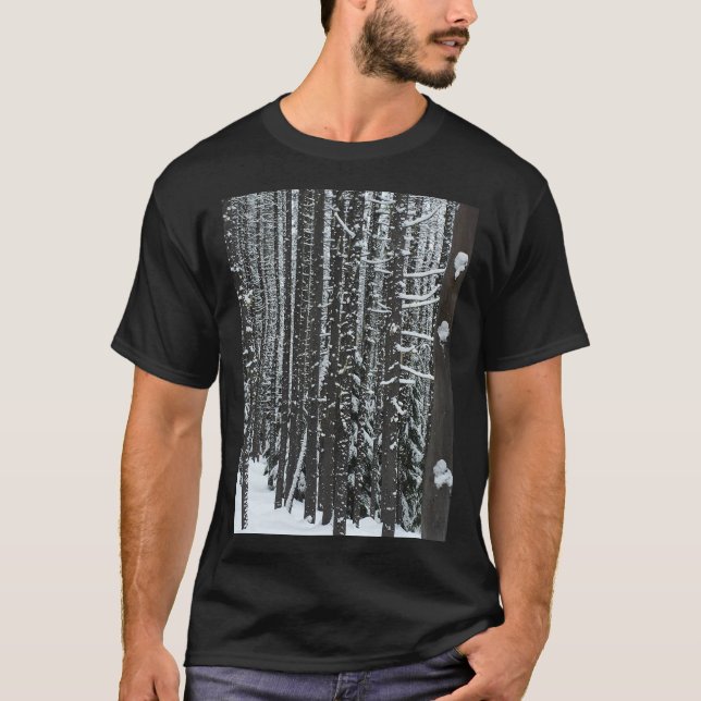 Snowy Trees T-Shirt (Front)