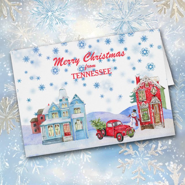 Snowy Village from Tennessee Christmas Card (Creator Uploaded)