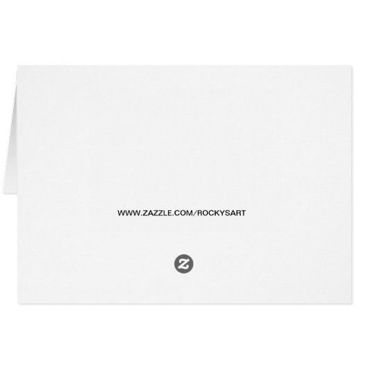 Snowy Village, watercolour (Back Horizontal)