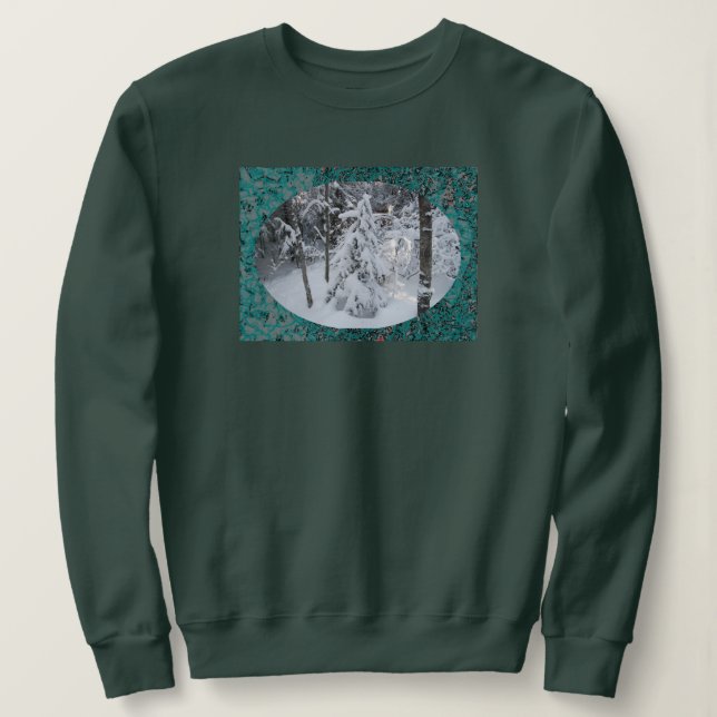 Snowy Winter in MN Sweatshirt (Design Front)