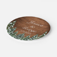 Snowy Wood & Forest Country Pine Wedding