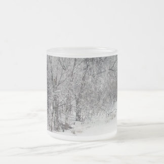 Snowy Woods Frosted Mug