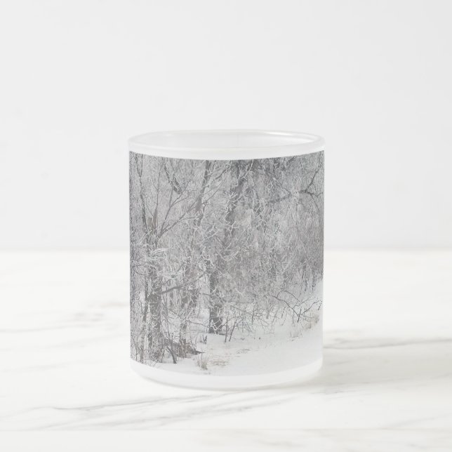 Snowy Woods Frosted Mug (Center)