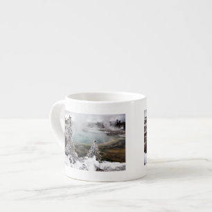 Snowy Yellowstone Espresso Cup