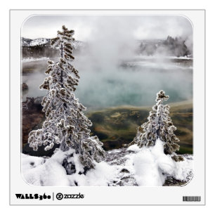 Snowy Yellowstone Wall Sticker
