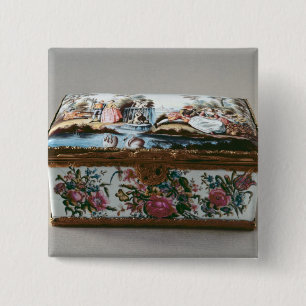 Snuffbox, c.1750 button