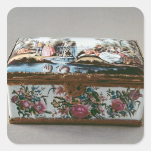 Snuffbox, c.1750 square sticker