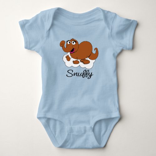 Snuffleupagus Doodley Graphic Baby Bodysuit