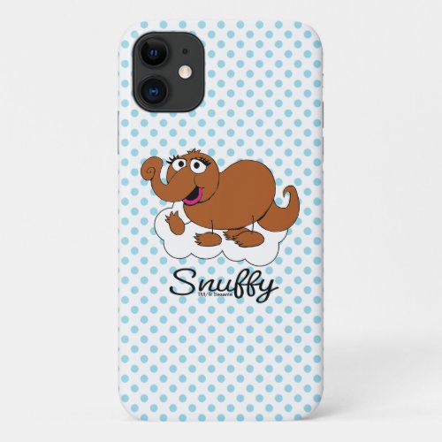 Snuffleupagus Doodley Graphic iPhone 11 Case