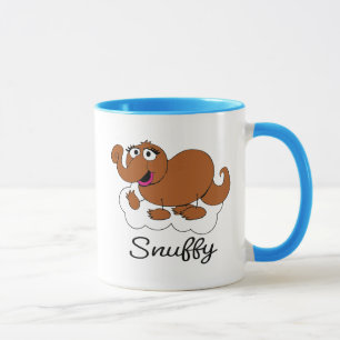 Snuffleupagus Doodley Graphic Mug