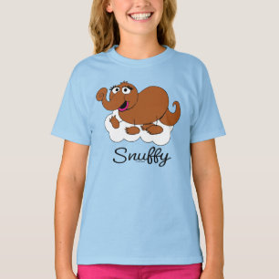 Snuffleupagus Doodley Graphic T-Shirt