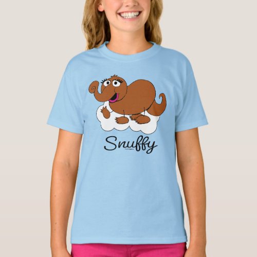 Snuffleupagus Doodley Graphic T_Shirt