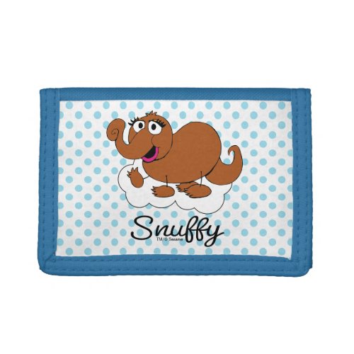 Snuffleupagus Doodley Graphic Trifold Wallet