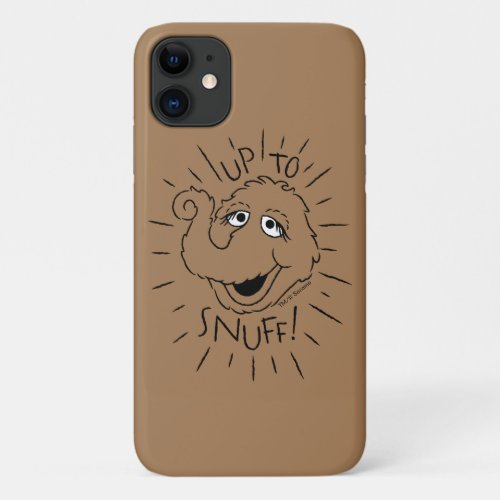 Snuffleupagus Skate Logo _ Up To Snuff iPhone 11 Case