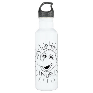 Snuffleupagus Skate Logo - Up To Snuff Stainless Steel Water Bottle