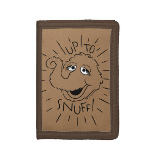 Snuffleupagus Skate Logo - Up To Snuff Trifold Wallet