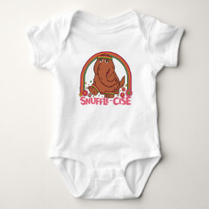 Snuffleupagus Snuffle-Cise Baby Bodysuit