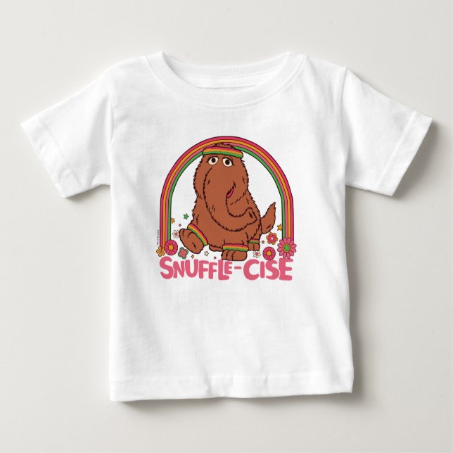 Snuffleupagus | Snuffle-Cise Baby T-Shirt (Front)