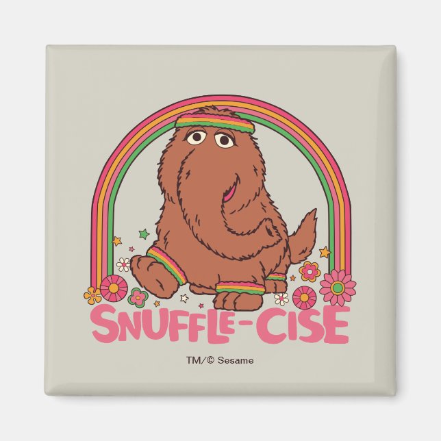 Snuffleupagus | Snuffle-Cise Magnet (Front)