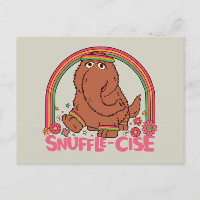 Snuffleupagus | Snuffle-Cise Postcard (Front)