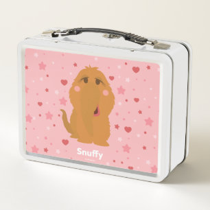 Snuffy Hearts & Stars Graphic Metal Lunch Box