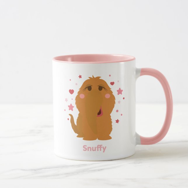 Snuffy Hearts & Stars Graphic Mug (Right)