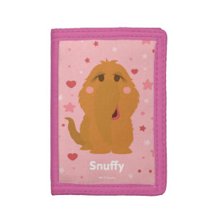 Snuffy Hearts & Stars Graphic Trifold Wallet