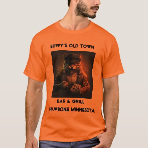 Snuffys Old Town BarGrill Gnawbone Mn  T_Shirt