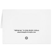 Snug(gie) pug cards (Back Horizontal)
