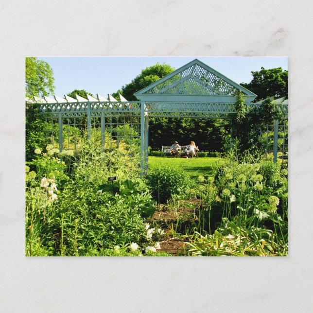 Snug Harbor Botanical Garden in Snug Harbor Postcard (Front)