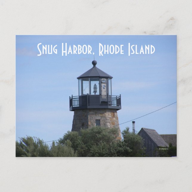 Snug Harbor, Rhode Island Postcard (Front)