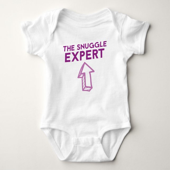 Snuggle  Baby Jersey Bodysuit (Front)
